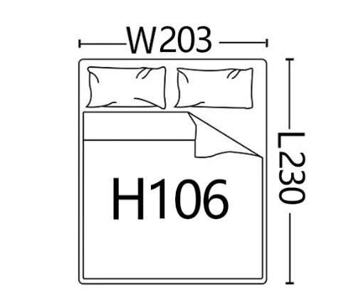 Italian Luxury Genuine Leather Upholstered Bed